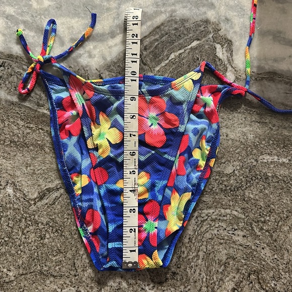 OP Blue and Yellow Bikini Swimwear - Picture 3 of 3